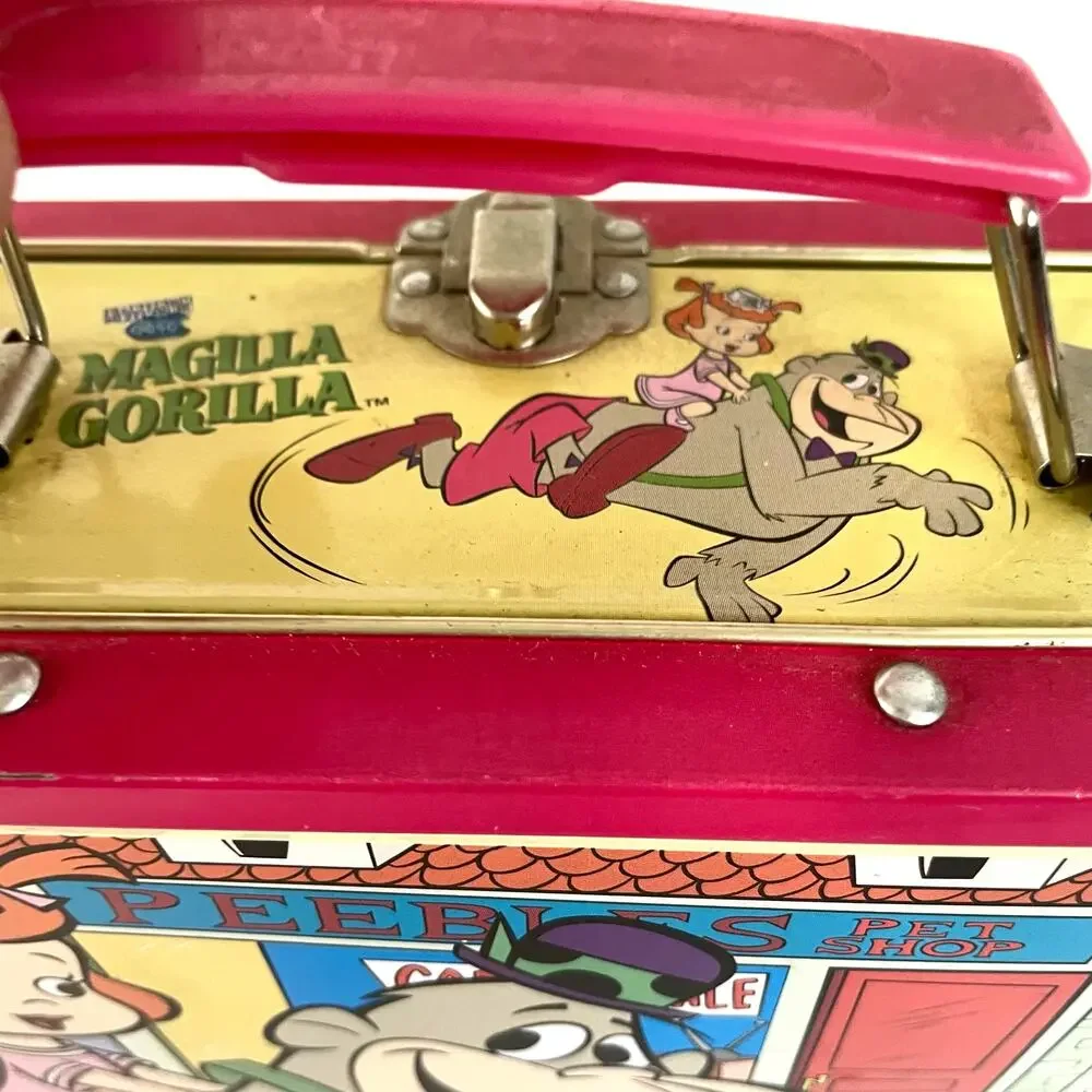 Vintage Cartoon Network 1999 Manila Gorilla Metal Lunch Box 7x6x3 Rare - Picture 5 of 12